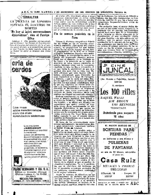 ABC SEVILLA 02-12-1969 página 32
