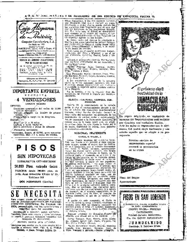 ABC SEVILLA 02-12-1969 página 68