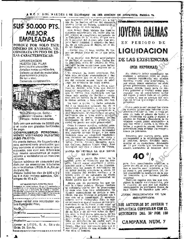 ABC SEVILLA 02-12-1969 página 74