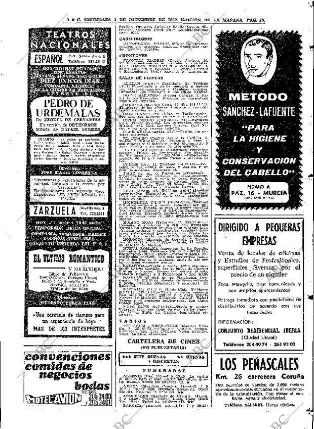 ABC MADRID 03-12-1969 página 89