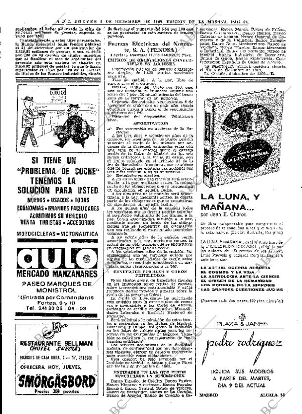 ABC MADRID 04-12-1969 página 66