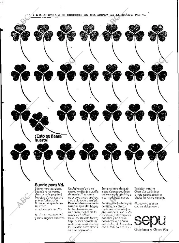 ABC MADRID 04-12-1969 página 76