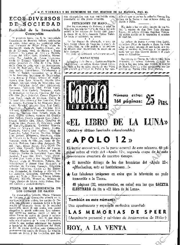 ABC MADRID 05-12-1969 página 63