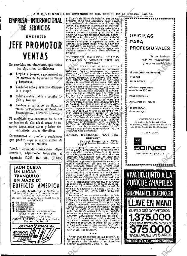 ABC MADRID 05-12-1969 página 74