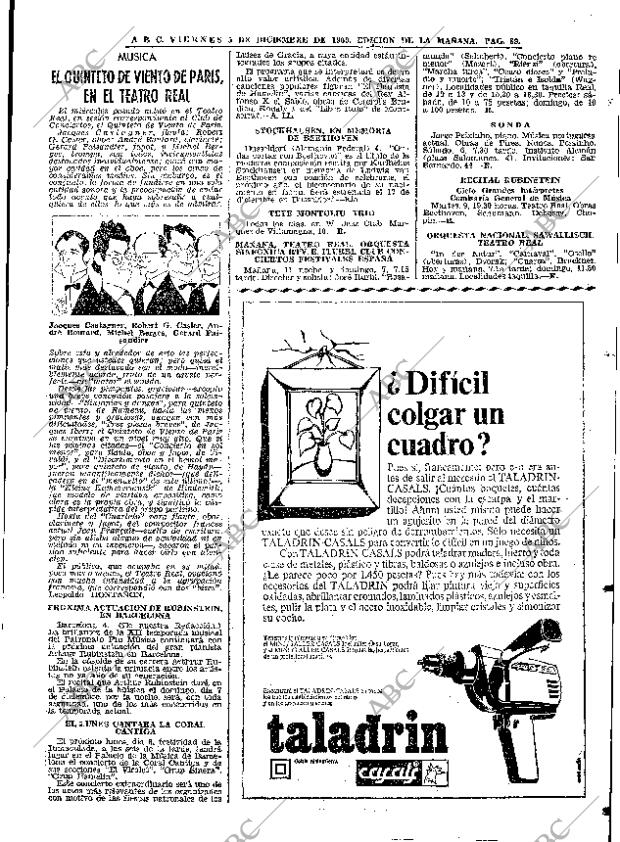 ABC MADRID 05-12-1969 página 89