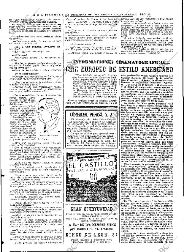ABC MADRID 05-12-1969 página 92