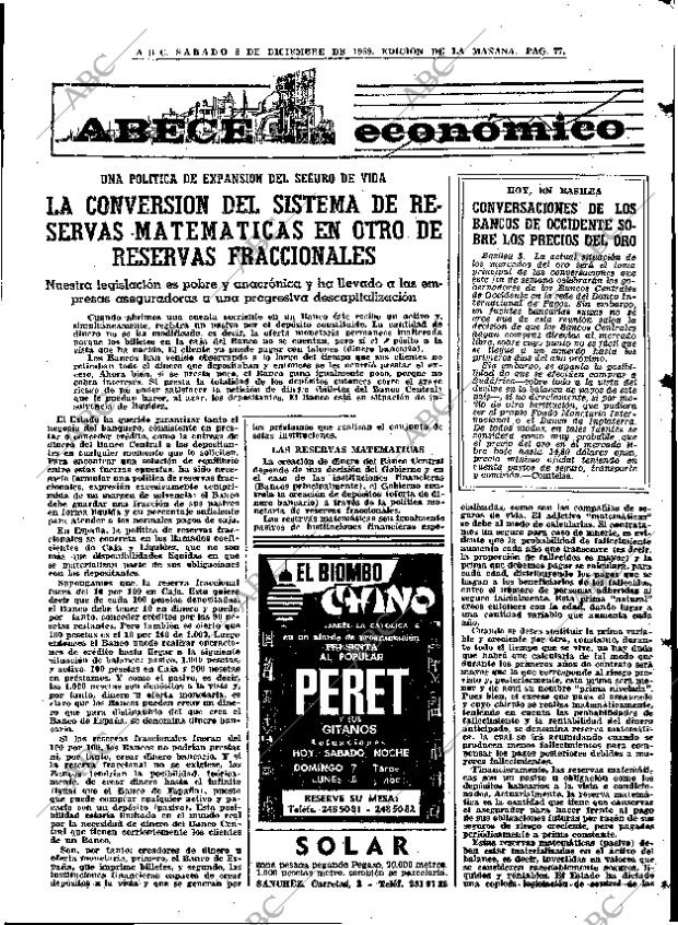 ABC MADRID 06-12-1969 página 77