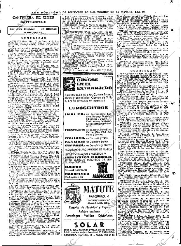 ABC MADRID 07-12-1969 página 87