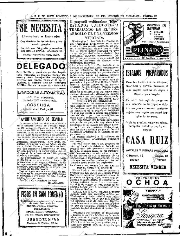 ABC SEVILLA 07-12-1969 página 32