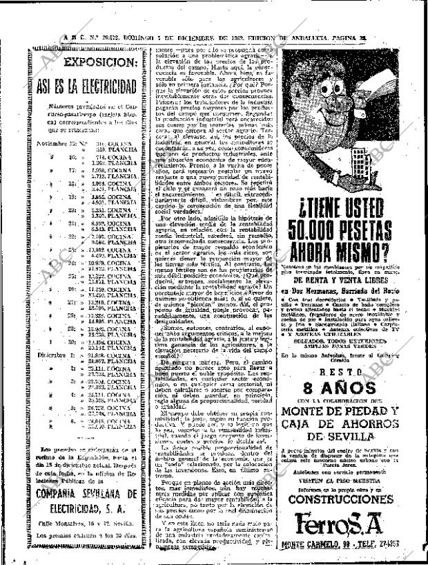 ABC SEVILLA 07-12-1969 página 38