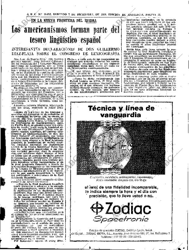 ABC SEVILLA 07-12-1969 página 53