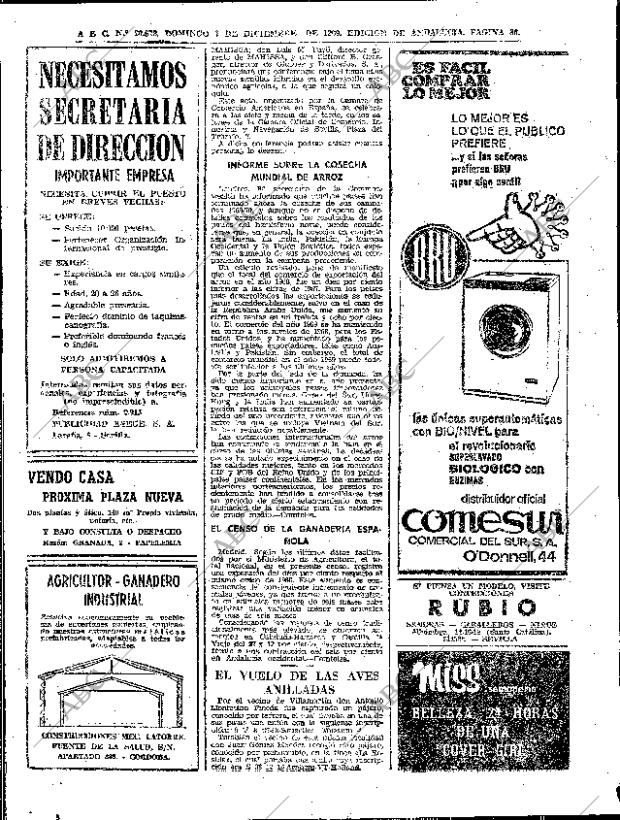 ABC SEVILLA 07-12-1969 página 86