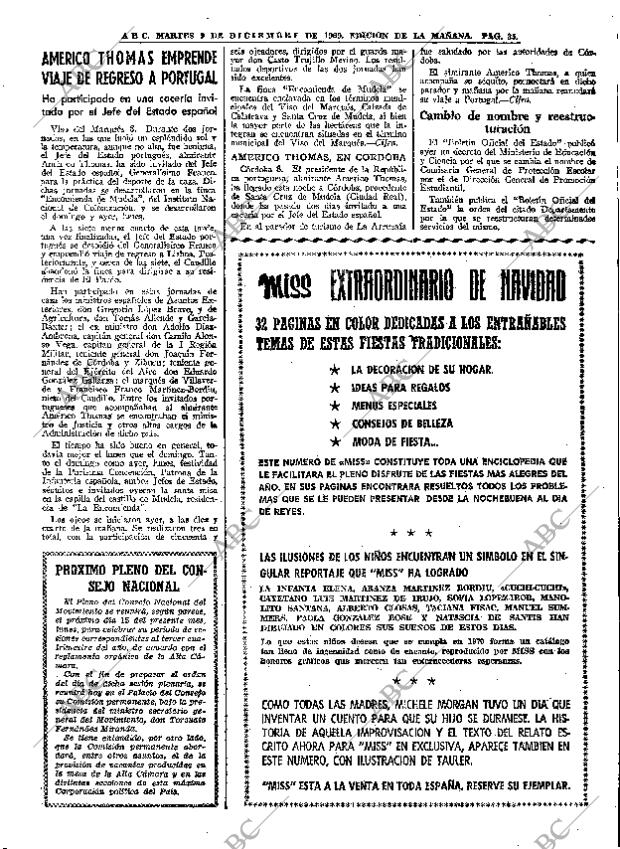 ABC MADRID 09-12-1969 página 35