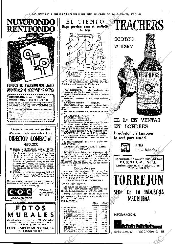 ABC MADRID 09-12-1969 página 44