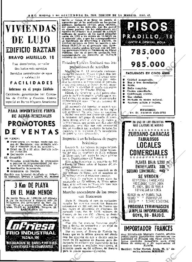 ABC MADRID 09-12-1969 página 62