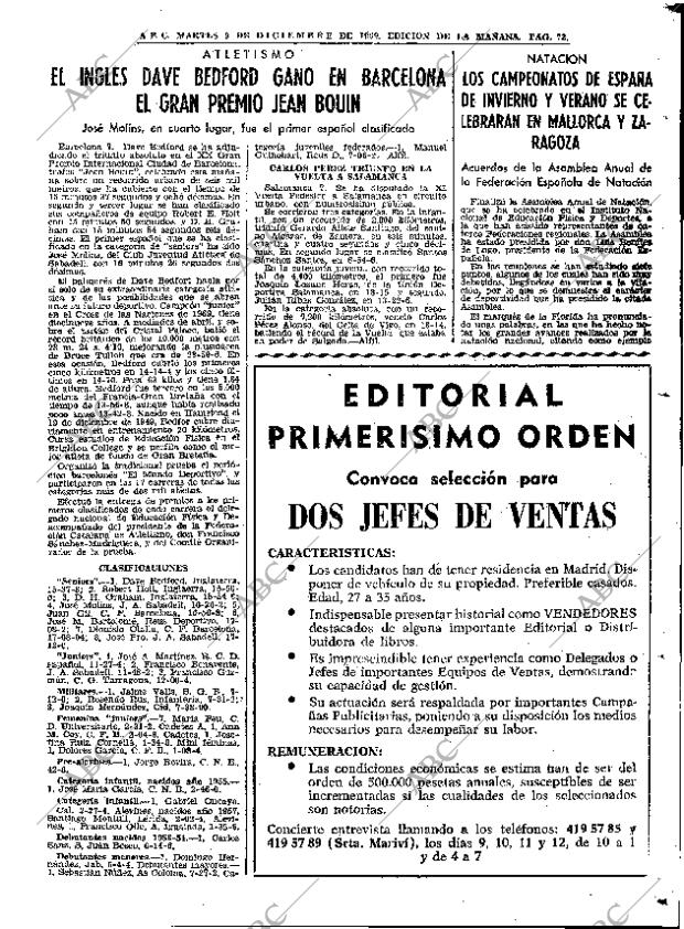 ABC MADRID 09-12-1969 página 73