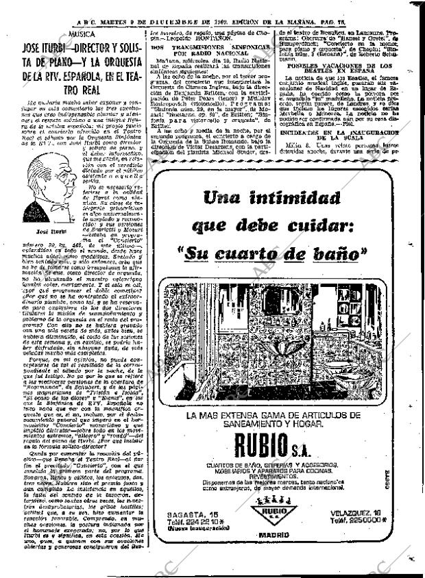 ABC MADRID 09-12-1969 página 75