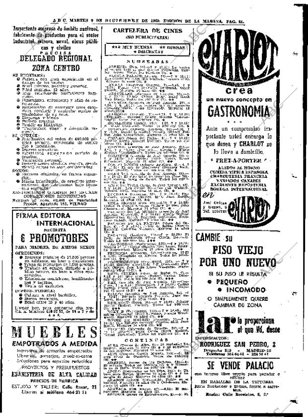 ABC MADRID 09-12-1969 página 81