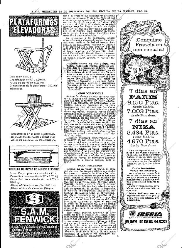 ABC MADRID 10-12-1969 página 64