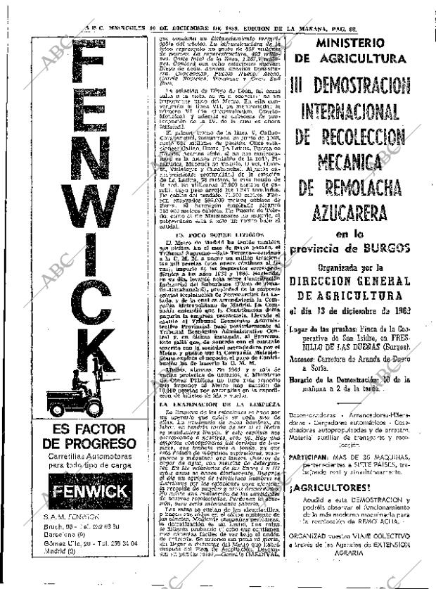 ABC MADRID 10-12-1969 página 66