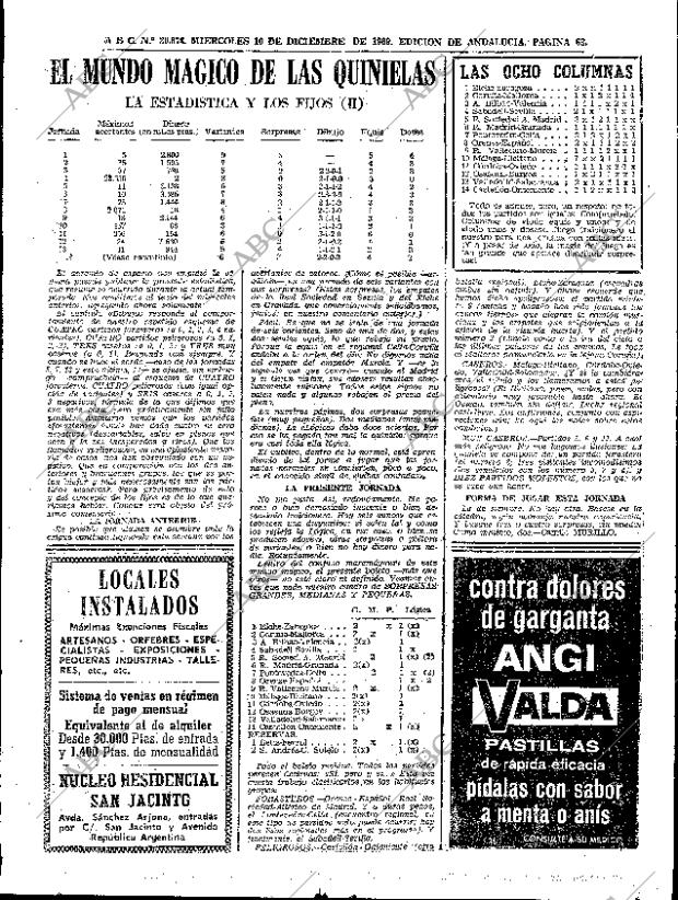 ABC SEVILLA 10-12-1969 página 63