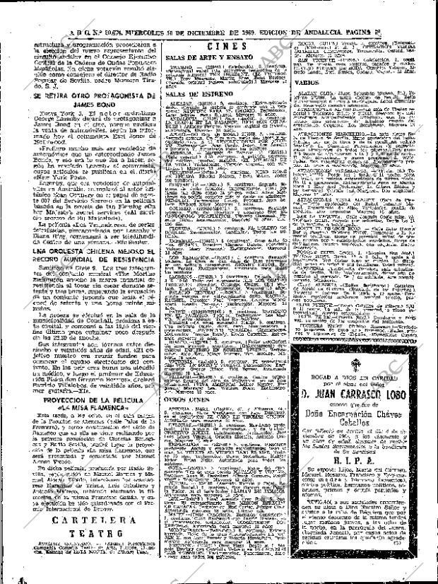 ABC SEVILLA 10-12-1969 página 68