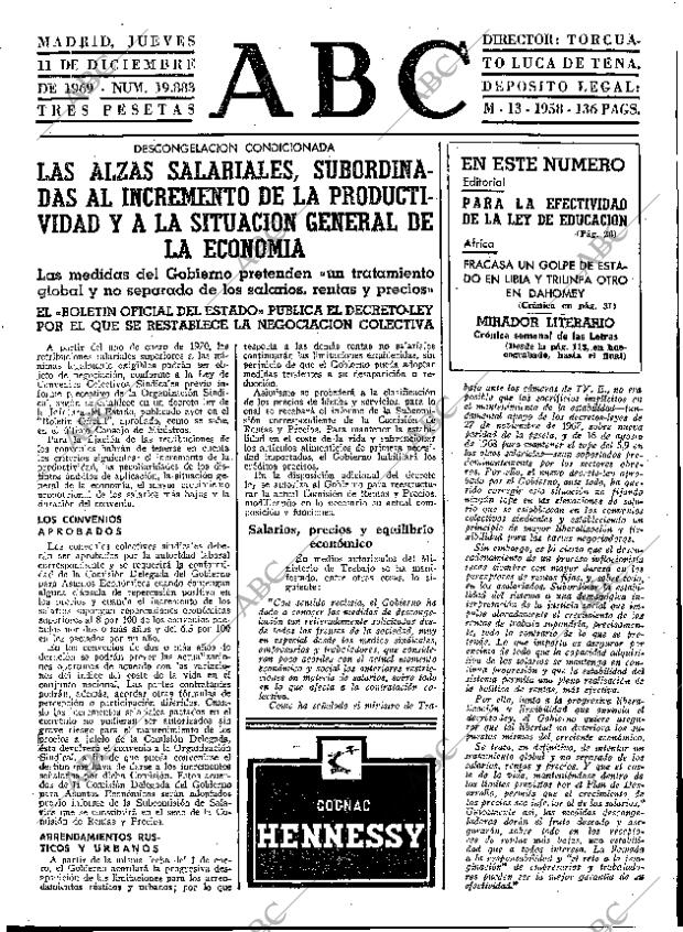 ABC MADRID 11-12-1969 página 25