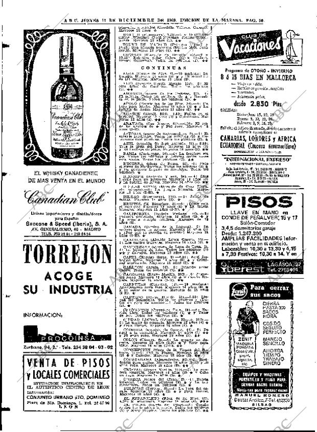 ABC MADRID 11-12-1969 página 90