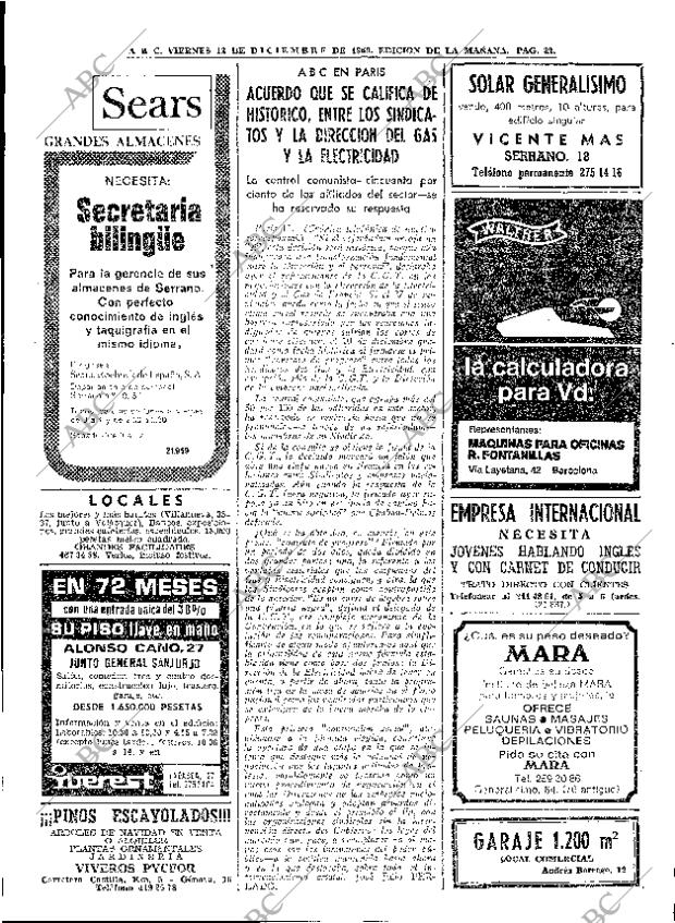 ABC MADRID 12-12-1969 página 32