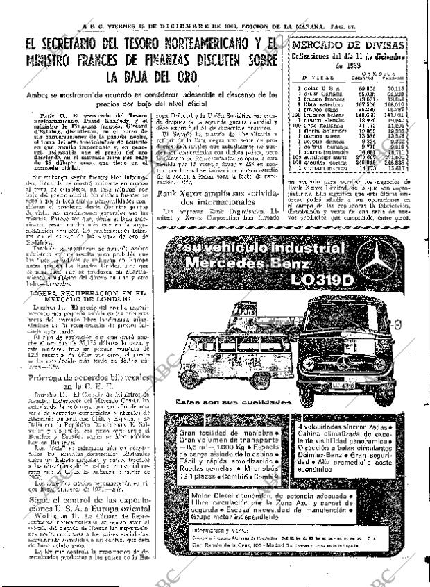 ABC MADRID 12-12-1969 página 67