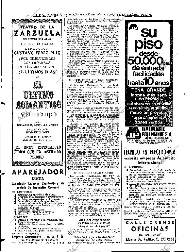 ABC MADRID 12-12-1969 página 78