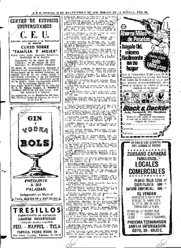 ABC MADRID 12-12-1969 página 84
