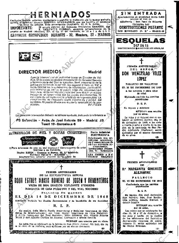 ABC MADRID 14-12-1969 página 111