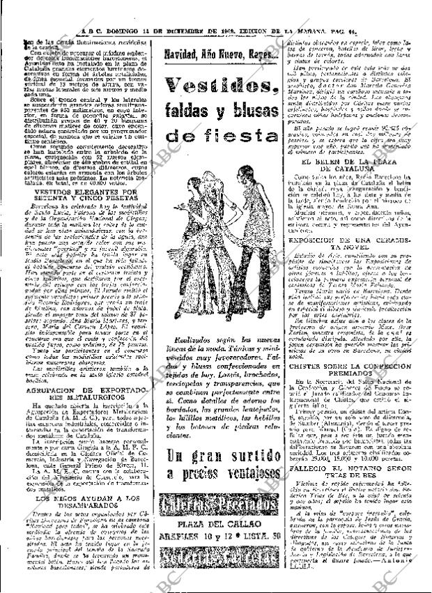 ABC MADRID 14-12-1969 página 46