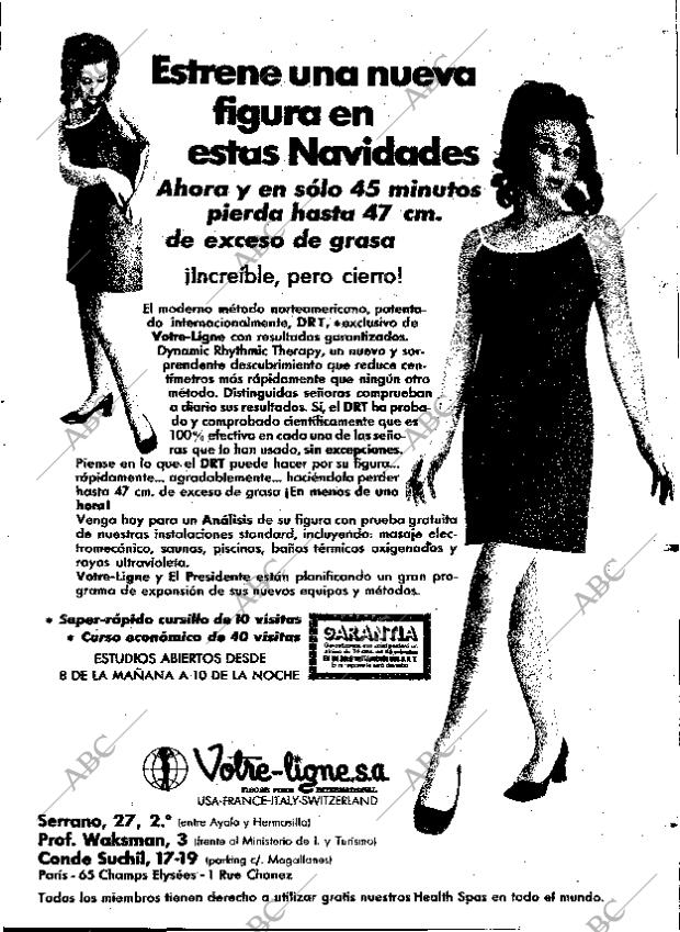 ABC MADRID 14-12-1969 página 9