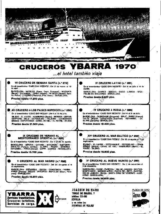 ABC SEVILLA 14-12-1969 página 19