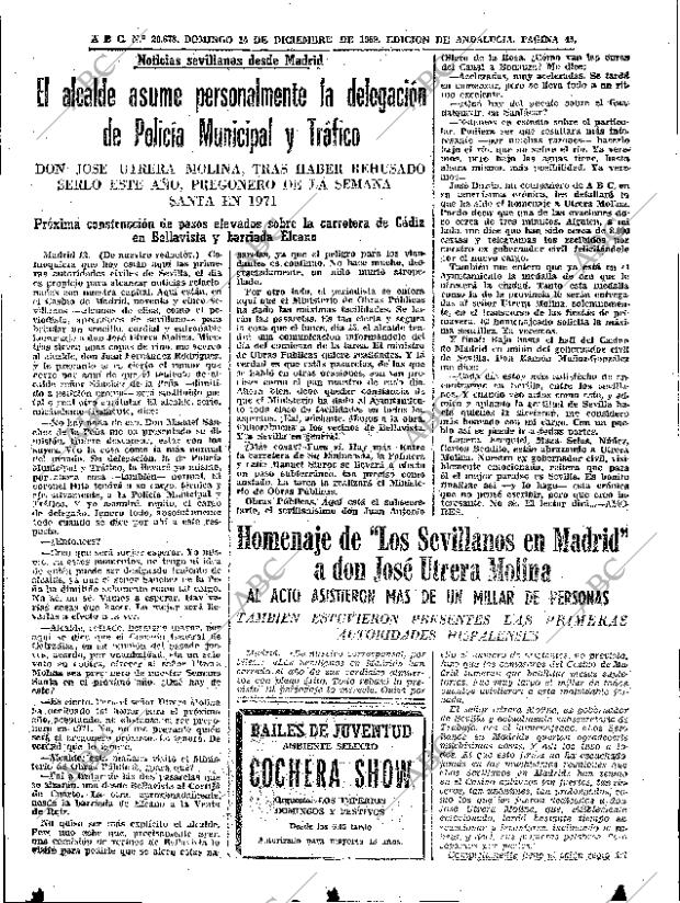 ABC SEVILLA 14-12-1969 página 45