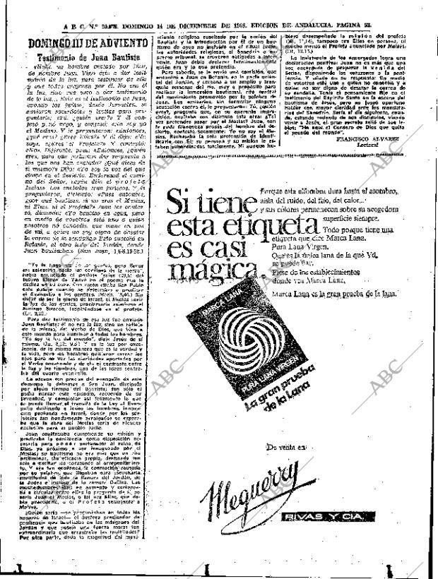 ABC SEVILLA 14-12-1969 página 53