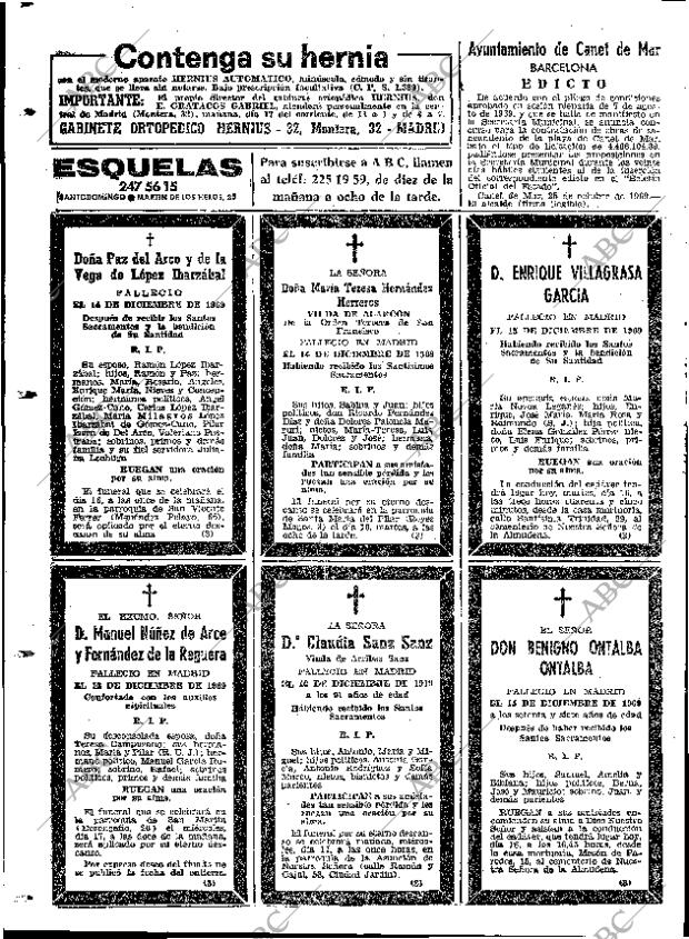 ABC MADRID 16-12-1969 página 106