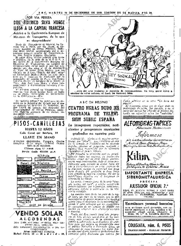 ABC MADRID 16-12-1969 página 29