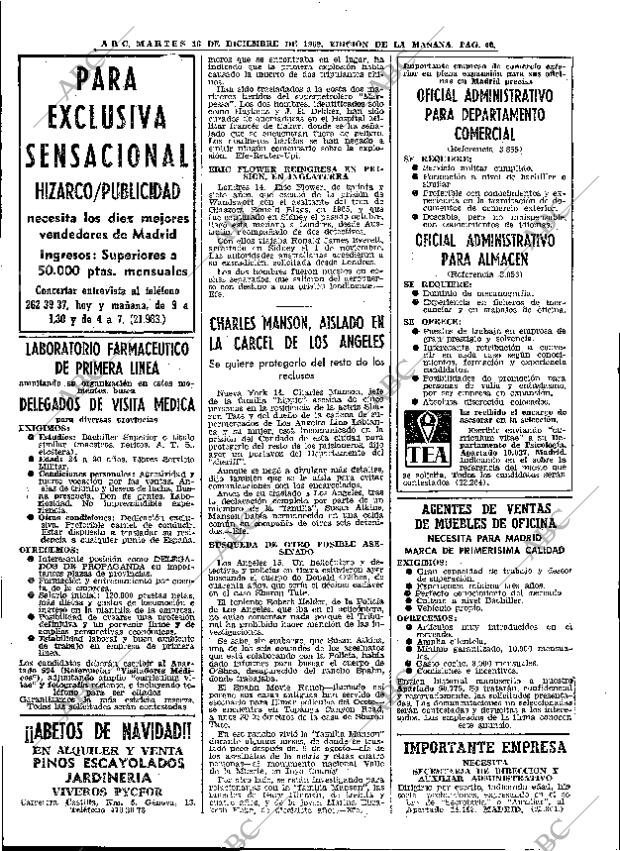 ABC MADRID 16-12-1969 página 40