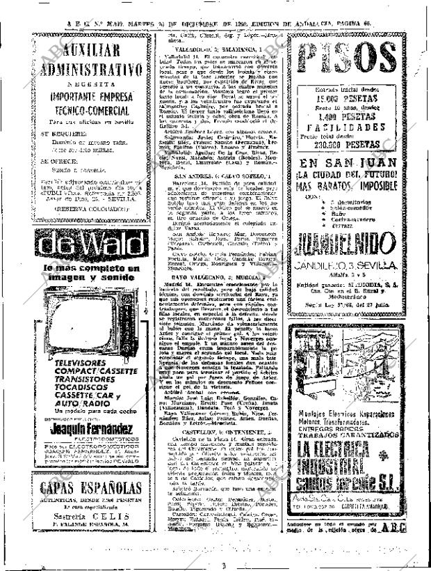 ABC SEVILLA 16-12-1969 página 66