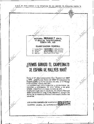 ABC SEVILLA 16-12-1969 página 74