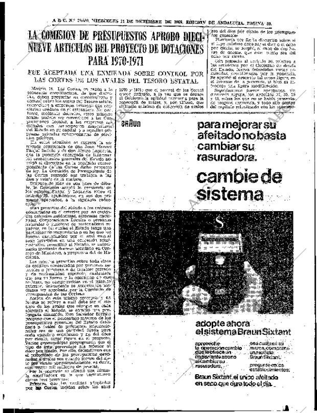 ABC SEVILLA 17-12-1969 página 37