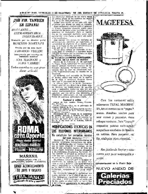 ABC SEVILLA 17-12-1969 página 40