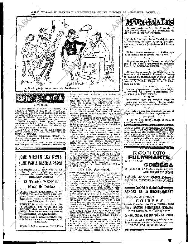 ABC SEVILLA 17-12-1969 página 45