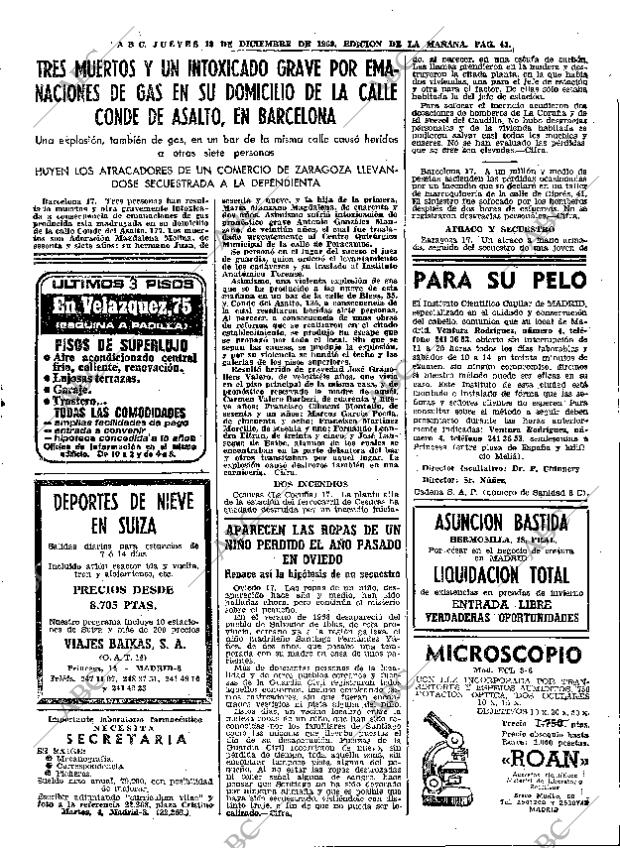 ABC MADRID 18-12-1969 página 43