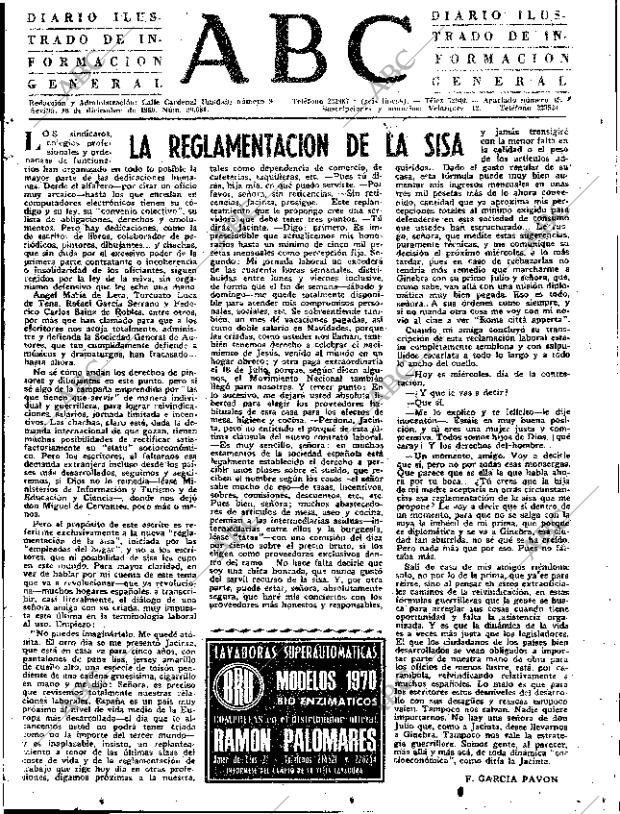 ABC SEVILLA 18-12-1969 página 3