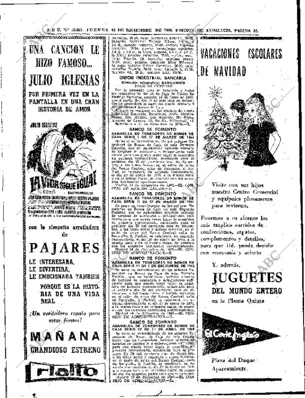 ABC SEVILLA 18-12-1969 página 34