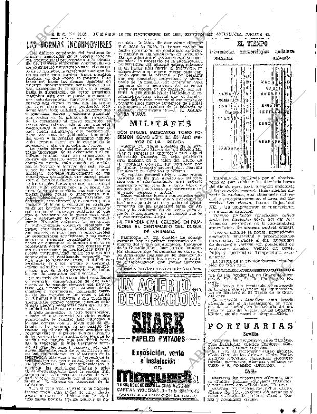 ABC SEVILLA 18-12-1969 página 41